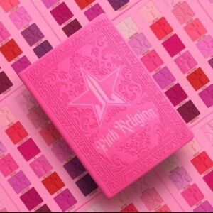 Jeffree Star Pink Religion Eyeshadow Palette - Vibrant Pink